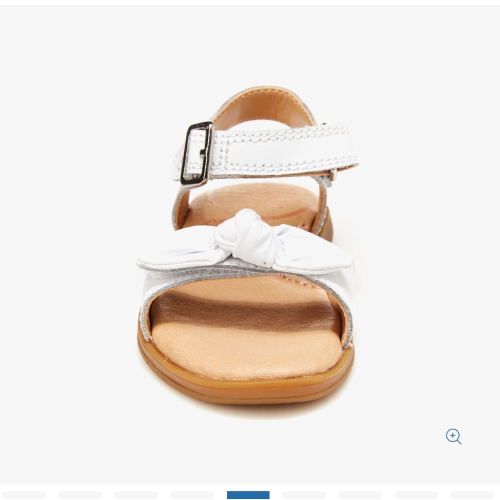 Stride Rite Whitney Sandal white 11 toddler